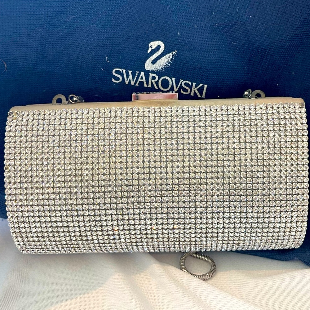 Swarovski Crystal Evening Clutch Bag